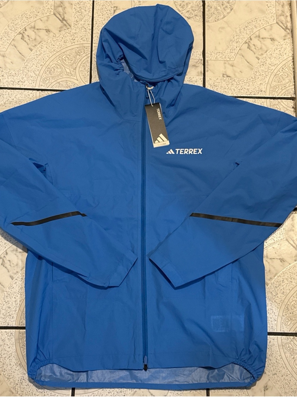 New Adidas Terrex Xperior 2.5 Layer Light Climaproof Jacket Men’s Large JY8696